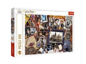 Harry Potter: Roxforti emlékek puzzle 500db-os puzzle - Trefl