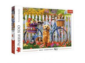 Kutyusok kalandja 500 db-os puzzle - Trefl