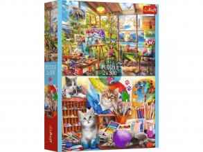A festészet művészete 2 x 500 db-os puzzle - Trefl