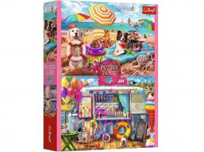 Vakáció 2x500 db-os puzzle - Trefl