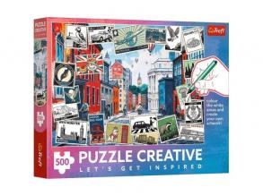 Üdvözlet Londonból  500 db-os Creative puzzle  Trefl