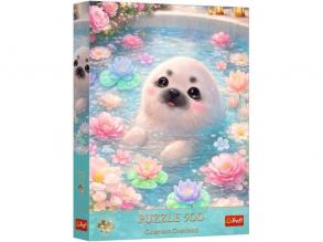 Cuki fóka 500 db-os Prémium plus quality puzzle - Trefl