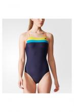Occ Inf Adidas női sötétkék/sárga színű úszódressz