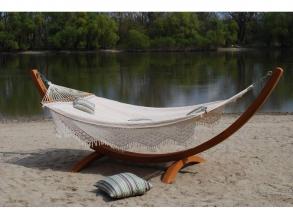 Bora-bora függőágy 430 cm-es Teak fából