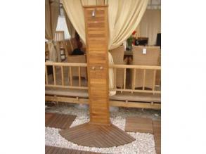 Deluxe kerti zuhanyzó Teak fából