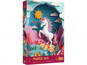 Varázslatos unikornis a völgyben 160 db-os puzzle - Trefl