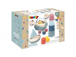 Little Smoby baba tevékenységi és fürdőkészlet, 13 darabos