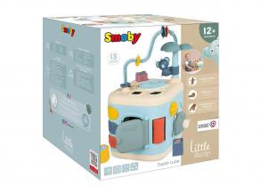 Smoby Discover tevékenységi kocka és motorikus spirál, 5 darabos