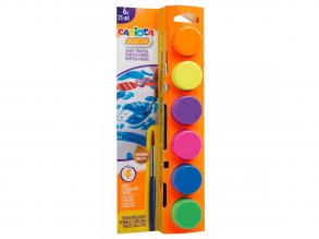 Neon tempera szett 6x25ml - Carioca