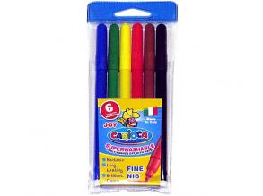 Vékony filctollszett 6db - Carioca