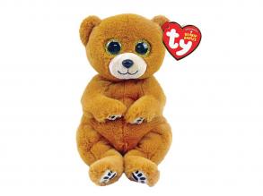 Beanie Babies plüss figura DUNCAN, 15 cm - barna medve (3)