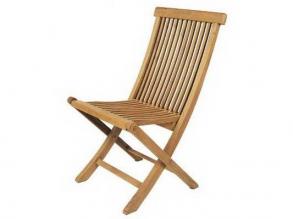 Milford ECO összecsukható szék eco teak natur fából 48x60x90 cm