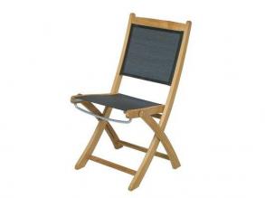 Fairchild összecsukható szék teak natur fából 50x55x92 cm