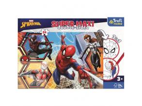 Pókember SuperMaxi kétoldalas 3 az 1-ben puzzle 24db-os