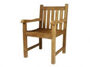 Coventry karfás szék teak natur fából 57x64x90 cm