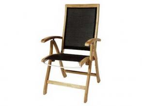 Fairchild magas háttámlájú szék teak natur fából 58x70x107 cm