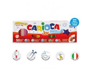 Carioca Joy lemosható 50db-os filctoll készlet félméteres csomagolásban