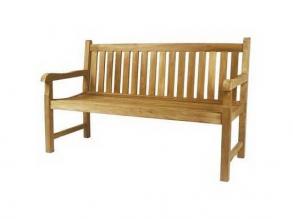 Coventry pad teak natur fából 130x64x90 cm