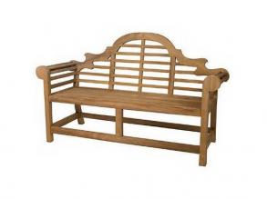 Marlboro pad teak natur fából 180x63x104 cm