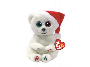 TY: Beanie Babies plüss figura EMERY, 15 cm - jegesmedve