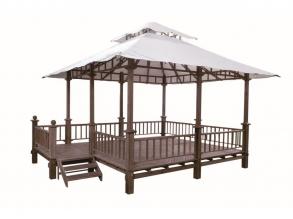 Semarang pavilon kiegészítő tető 520 x 520 cm