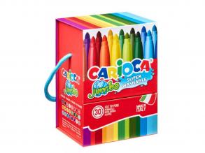 Jumbo 30db-os lemosható filctoll szett - Carioca