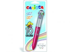 10 színnel író toll - Carioca - több színben