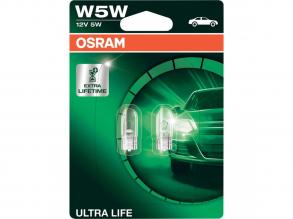 OSRAM ULTRA LIFE W5W tartós jelzőlámpa