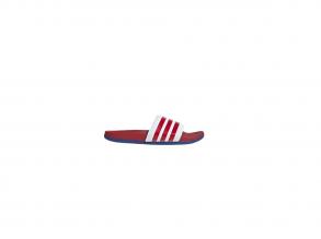 Adilette Comfort Adidas férfi piros/fehér/kék színű papucs