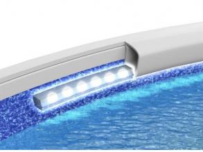3 D LED világítás szett a 3,6 méteres kör alakú medencékhez