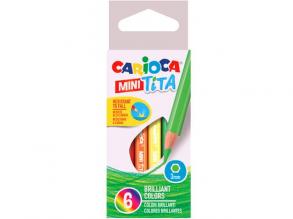 Carioca: Mini Tita törésálló színesceruza szett 6db-os