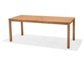 Orlando téglalap alakú asztal eukaliptusz fából