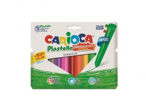 Háromszög Jumbo színes rajzkréta szett 12db - Carioca