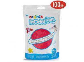 Modelight 100g-os piros gyurma - Carioca
