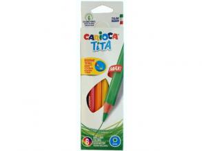 Carioca: Tita maxi színes ceruza 6db-os