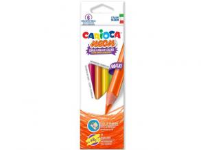 Carioca: Neon Maxi színes ceruza szett 6db-os