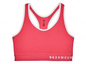 Armour Mid Keyhole Bra Under Armour női pink színű training sportmelltartó