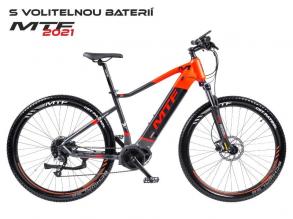MTF ebike Mount 5.2 19 collos elektromos férfi középmotoros MTB kerékpár (akku nélkül) fekete/piros