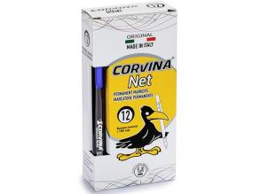 Corvina Net Permanent kék alkoholos tűfilc 1mm 1 db - Carioca