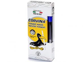 Corvina Permanent kék alkoholos tűfilc 1mm 1 db - Carioca