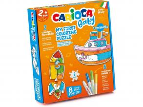 Baby első színezhető puzzle szettem - Carioca