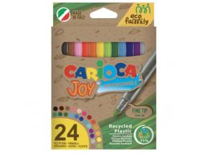 Eco Family Joy 24db-os színes filctoll szett - Carioca