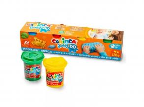 Baby gyurma szett 4x150g gyurmával - Carioca
