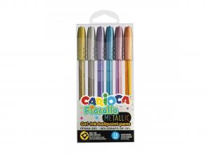 Fiorella metallic zseléstoll 6db-os szett - Carioca