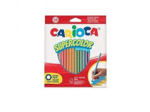 Supercolor színes ceruza 24db-os szett - Carioca