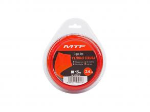 Fűnyíró damil MTF 2,4mm/15m - négyzet alaku