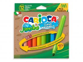 Eco Family Jumbo 12db-os filctoll szett 6 mm - Carioca