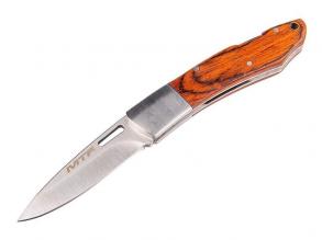 Összecsukható fanyelű kempingkés, 175 mm