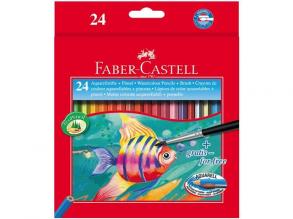 Faber-Castell: Halas aquarell színes ceruza 24db-os
