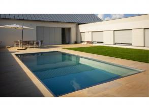 Inox rozsdamentes acél medence 6,00 x 3,00 x 1,4 méter